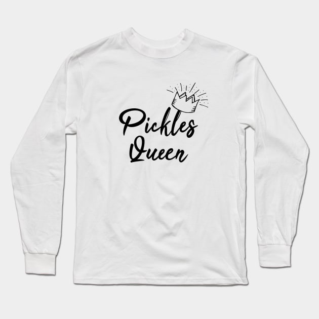 Pickles Queen Long Sleeve T-Shirt by LunaMay